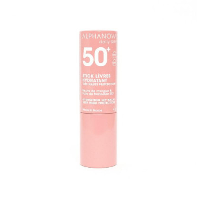ALPHANOVA DAILY SUN SPF 50+ STICK LEVRE HYDRATANT 4 G