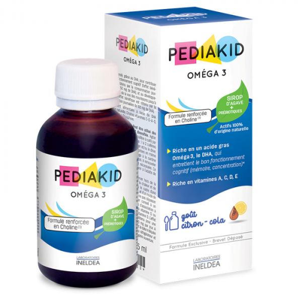 PEDIAKID - Omega 3 sirop 125 ml