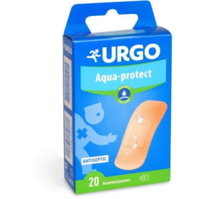 URGO AQUA PROTECT WATER RESISTANT 20 PATCHS