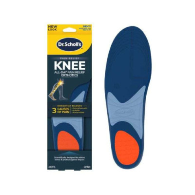DR SCHOLLS SOULAGEMENT DOULEUR SEMELLE POUR GENOU HOMME TAILLE 8-14
