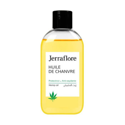 JERRAFLORE HUILE DE CHANVRE PROTECTRICE ET ANTI OXYDANTE 50 ML