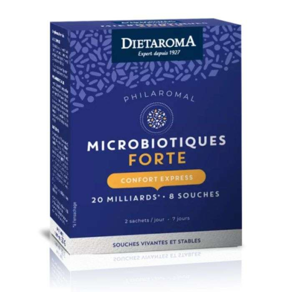 DIETAROMA PROBIOTIQUES FORTE CONFORT EXPRESS 14 SACHETS