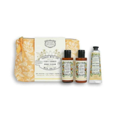 PANIER DES SENS TROUSSE WEEK END FLEUR D'ORANGER