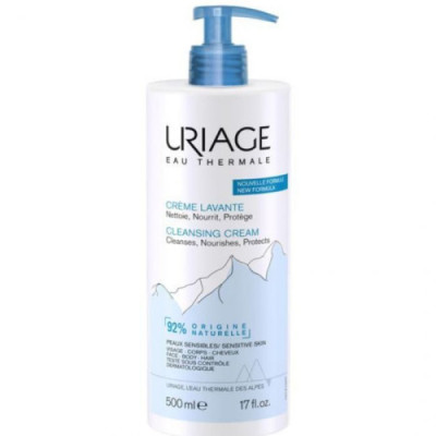 URIAGE OFFRE CREME LAVANTE SURGRAS MOUSSANT SANS SAVON 500ML+ LAIT VELOUTES CORPS 200ML OFFERT