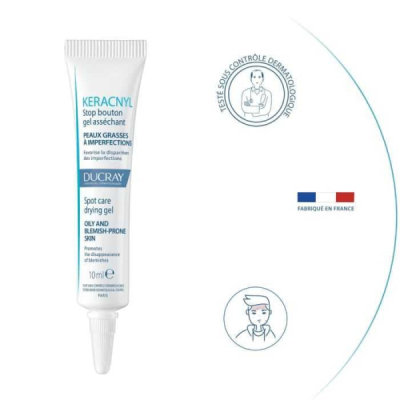 DUCRAY KERACNYL STOP BOUTONS GEL ASSECHANT 10 ML
