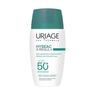URIAGE - Hyseac 3 regul+ soin global anti imperfections spf 50+ 50 ml