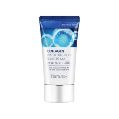 FARMSTAY COLLAGEN WATER FULL MOIST CREME SOLAIRE 50G