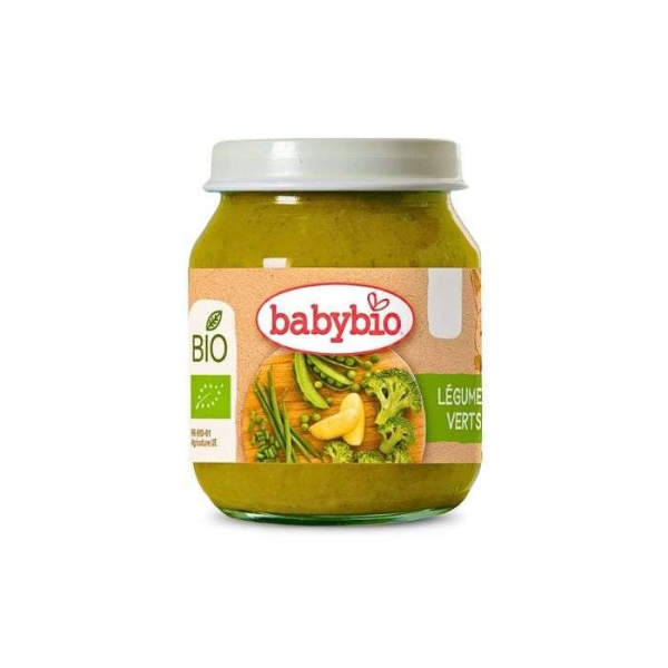 BABYBIO - Pot legumes verts 6 mois+ 130 g