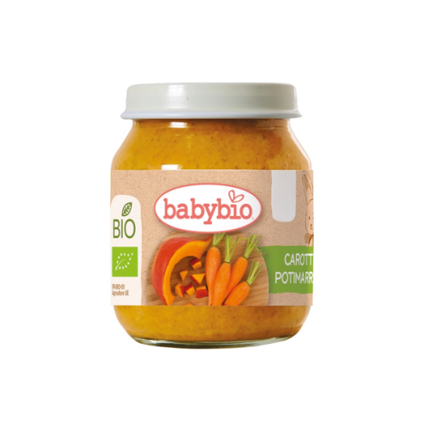 BABYBIO - Pot carotte potimarron 6 mois+ 130 g