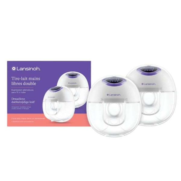 LANSINOH - Pompe portable double