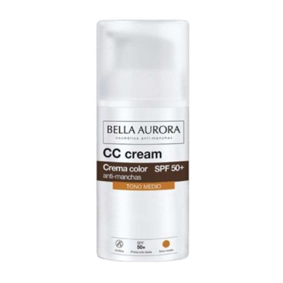 BELLA AURORA - Cc creme anti taches spf50 teinte medium
