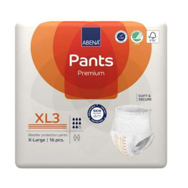 ABENA - Pants premium x large xl 3 16 pieces