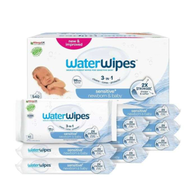 WATERWIPES - Pack lingettes bebe pack de 9 x 60