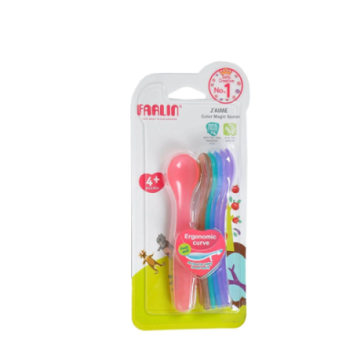 Farlin Cuillere Couleur 7 Pieces +12m BF-237A