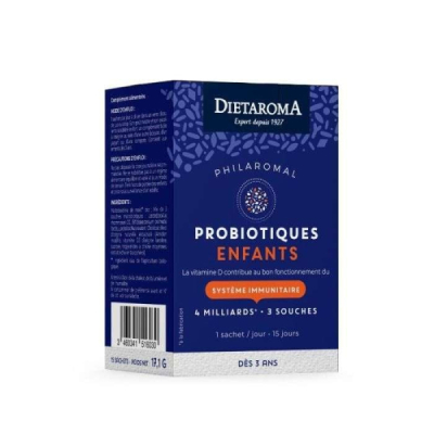 DIETAROMA - Probiotiques enfants 15 sachets