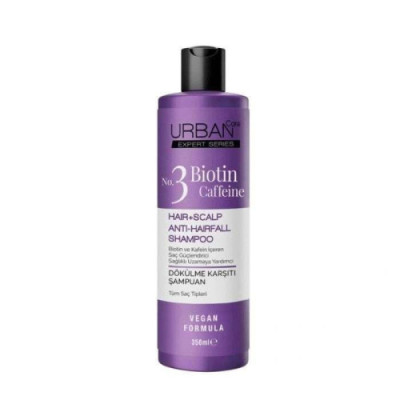 URBAN CARE BIOTINE ET CAFFEINE SHAMPOING ANTI CHUTE 350 ML
