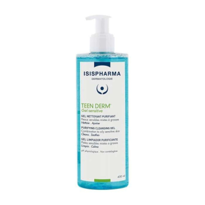 ISISPHARMA - Teen derm gel sensitive 400 ml