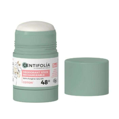 CENTIFOLIA - Deodorant stick 48h rechargeable coton 50 g