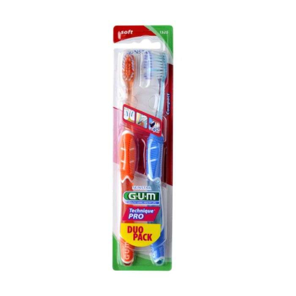 GUM BAD TECHNIQUE PRO SOFT PACK DUO 1525
