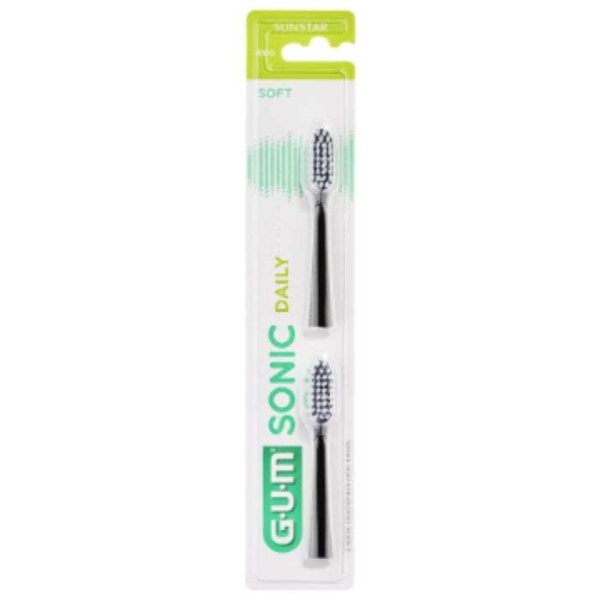 GUM SONIC DAILY SOFT 2 TETES DE RECHARGES REF 4110
