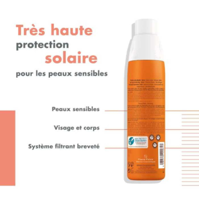 AVENE SOLAIRE EAU THERMAL SPRAY SPF50+ 200 ML