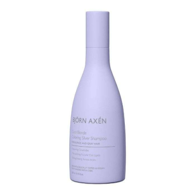 BJORN AXEN - Cool blonde coloring silver shampoo 250ml