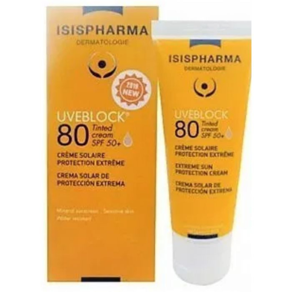 ISISPHARMA UVEBLOCK 80 CREME TEINTEE