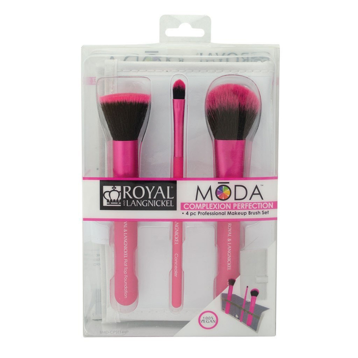 MŌDA® Complexion Perfection 4pc Brush Kit