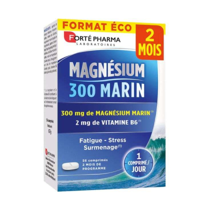 FORTE PHARMA - Magne 300 marin 56 comprimes