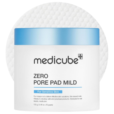MEDICUBE - Zero pore pad mild 155g 70 pads