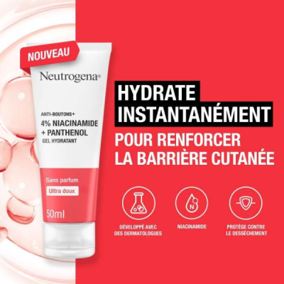 NEUTROGENA - Anti boutons+ gel hydratant 50ml
