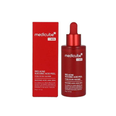 MEDICUBE - 1 Min red acne succinic acid peel 40 g