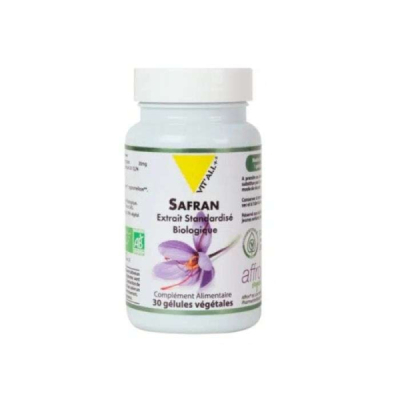 VIT'ALL+ - + Safran 30 gelules vegetales