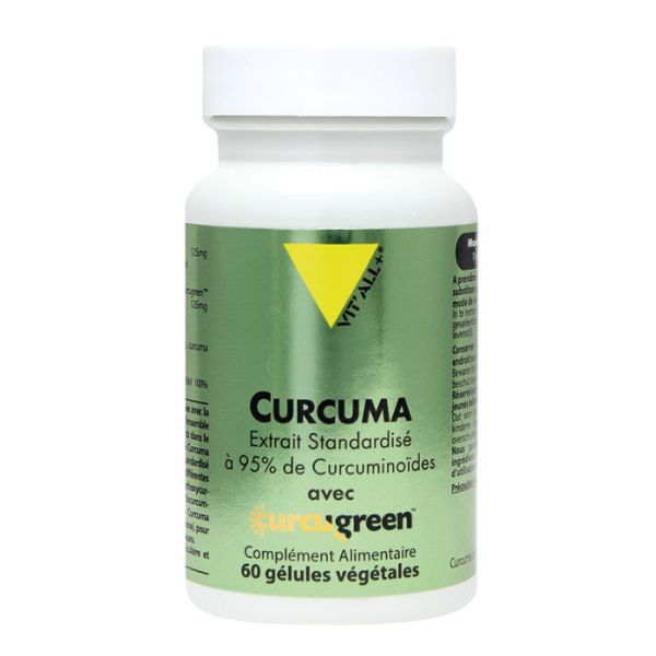 VIT'ALL+ - + Complement alimentaire curcuma 60 gelules