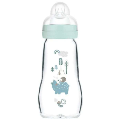 MAM BIBERON VERRE 260 ML 2 MOIS+