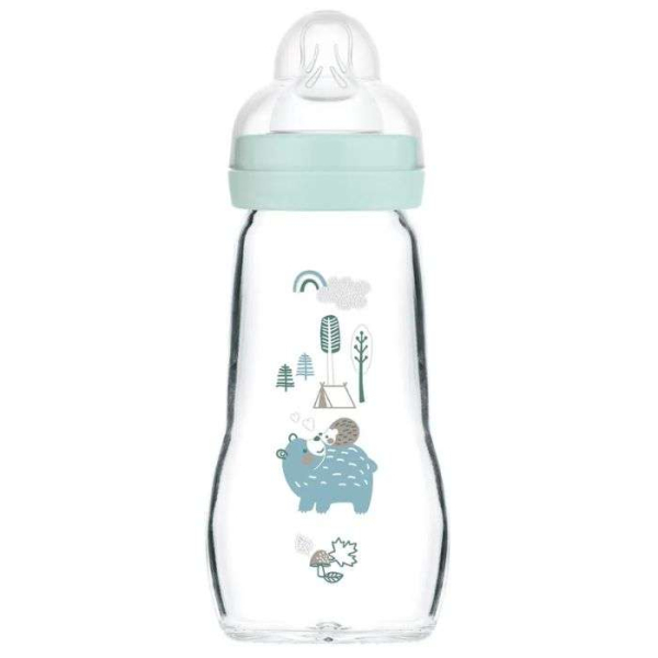 MAM BIBERON VERRE 260 ML 2 MOIS+