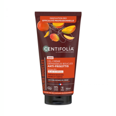 CENTIFOLIA - 2 En 1 gel creme definisseur boucle anti frisottis 150 ml