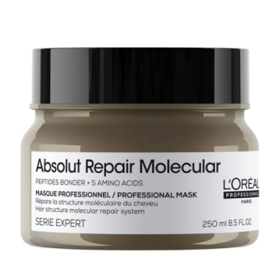 L'OREAL PROFESSIONNEL PARIS - Absolut repair molecular mask peptides bonder + 5 amino acide 250 ml