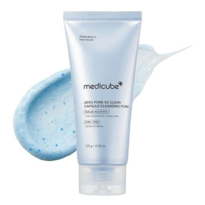 MEDICUBE ZERO PORE SA CLEAR CAPSULE CLEANSING FOAM 120 G