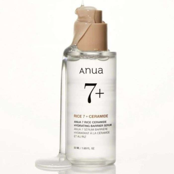 ANUA - Rice 7+ ceramide hydrating barrier serum 50 ml