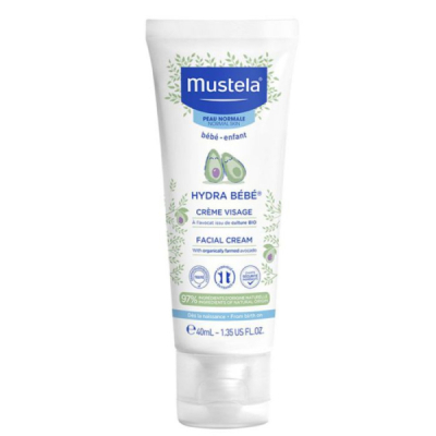 MUSTELA HYDRA BEBE CREME VISAGE 40 ML