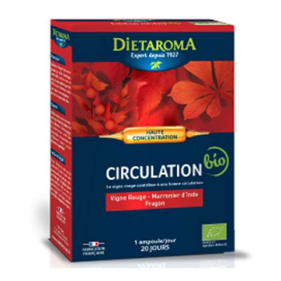 DIETAROMA - Circulation bio 20 ampoules