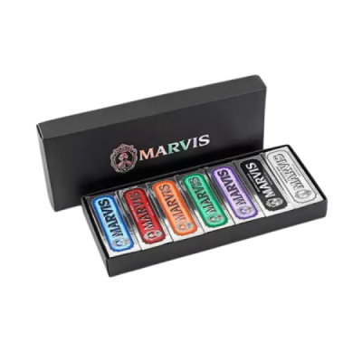MARVIS - Set de 7 mini dentifrices aromatises 7x25 ml