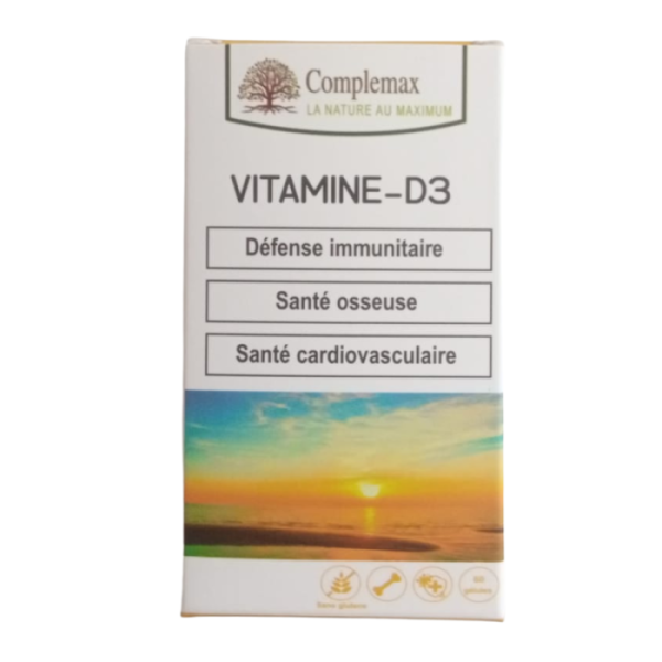 COMPLEMAX - Vitamin d3 60 gelules