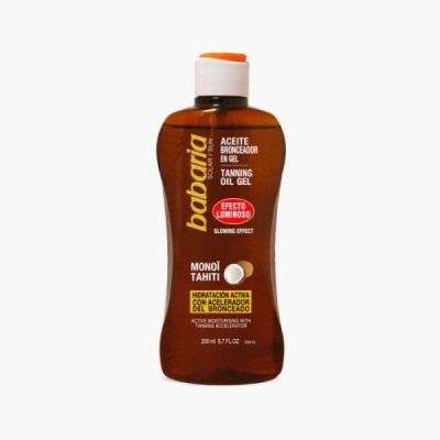 BABARIA HUILE DE BRONZAGE MONOI TAHITI 200 ML