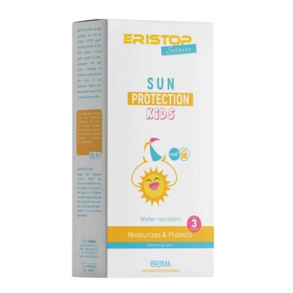 ERISTOP - Protection solaire enfants spf 50+des 3 ans 200 ml
