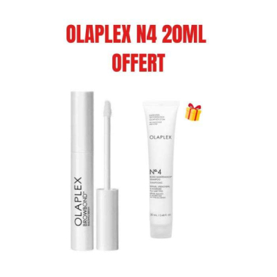 OLAPLEX OFFRE BROWBOND SERUM FORTIFIANT PERFECTEUR DE SOURCILS 3.5 ML + OLAPLEX N4 20ML OFFERT