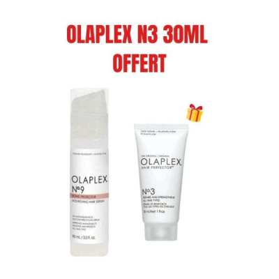 OLAPLEX OFFRE N9 BOND PROTECTOR NOURISHING HAIR SERUM 90 ML + OLAPLEN N3 30ML OFFERT