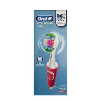 ORAL B VITALITY 100 BROSSE A DENTS ELECTRIQUE ROSE