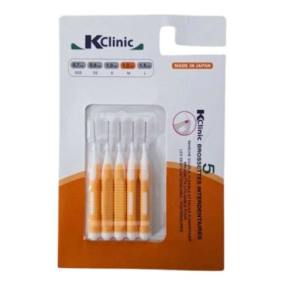 KIN - Kclinic brossettes interdentaires orange 1.2 mm 5 unites